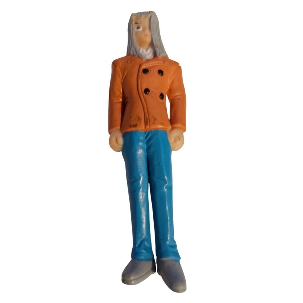 Yu-Gi-Oh! Pegasus PVC Mini Figure 3” VTG 2000 Anime Figurine Orange Blue Grey